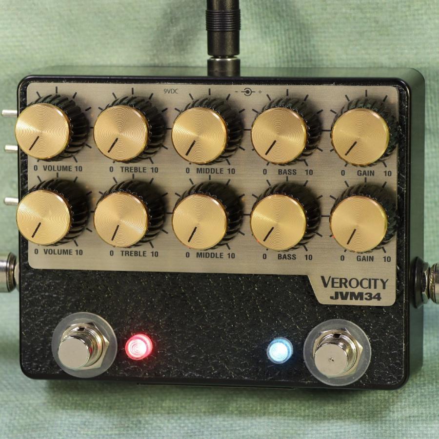 VEROCITY JVM34 ギターエフェクター Verocity Effects Pedals / JVM34 マーシャル ハイゲイン