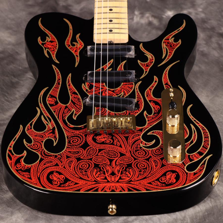 (WEBSHOPクリアランスセール)Fender USA / James Burton Telecaster Red Paisley Flames フェンダー エレキギター (3.55kg)(S/N US21014358)｜ishibashi｜02