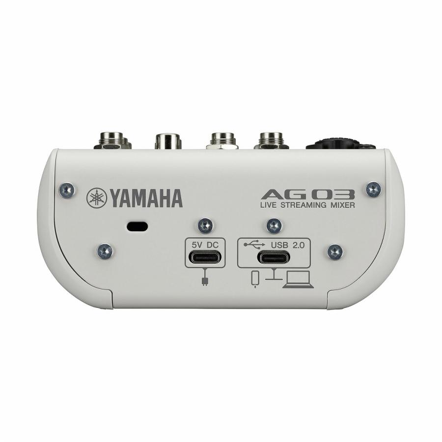 YAMAHA（ヤマハ） YAMAHA / AG03MK2 WHITE PCユーザー向け 配信/DTM