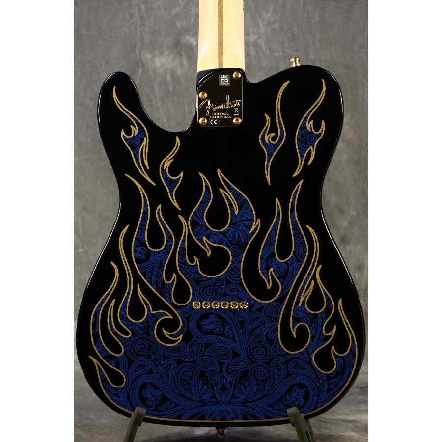 (WEBSHOPクリアランスセール)Fender USA / James Burton Telecaster Blue Paisley Flames フェンダー エレキギター (3.32kg)(S/N US21014227)｜ishibashi｜06