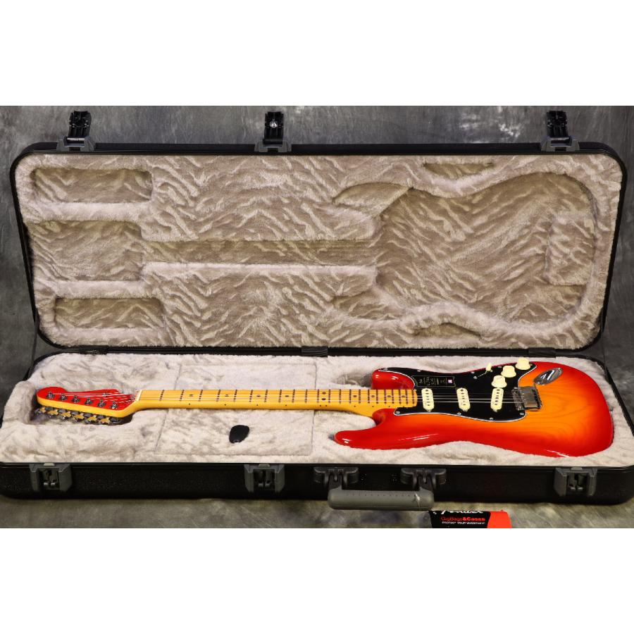 (WEBSHOPクリアランスセール)Fender / American Ultra Luxe Stratocaster Maple Fingerboard Plasma Red Burst フェンダー(3.41kg/2023年製)(S/N US23058095)｜ishibashi｜10