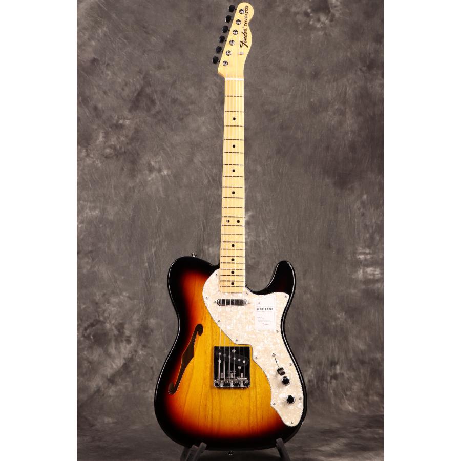 Fender / Made in Japan Heritage 60s Telecaster Thinline Maple Fingerboard 3-Color Sunburst (2.69kg)(S/N JD24005551)(YRK)｜ishibashi｜03