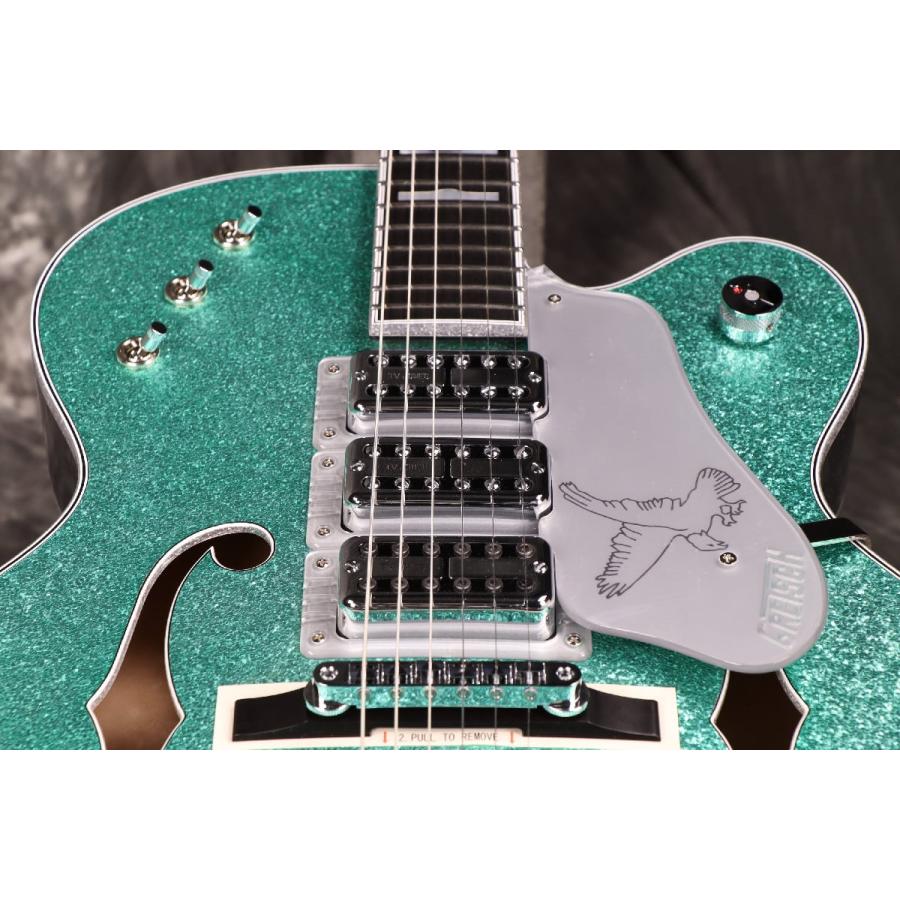 Gretsch / G6136T Kenny Falcon II with String-Thru Bigsby Ebony Fingerboard Early Summer Green Sparkle(3.92kg)(S/N JT24030922)(YRK)｜ishibashi｜11