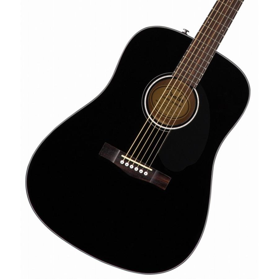 Fender Acoustic / CD-60S Dreadnought Walnut Fingerboard Black フェンダー(B級アウトレット特価品！)