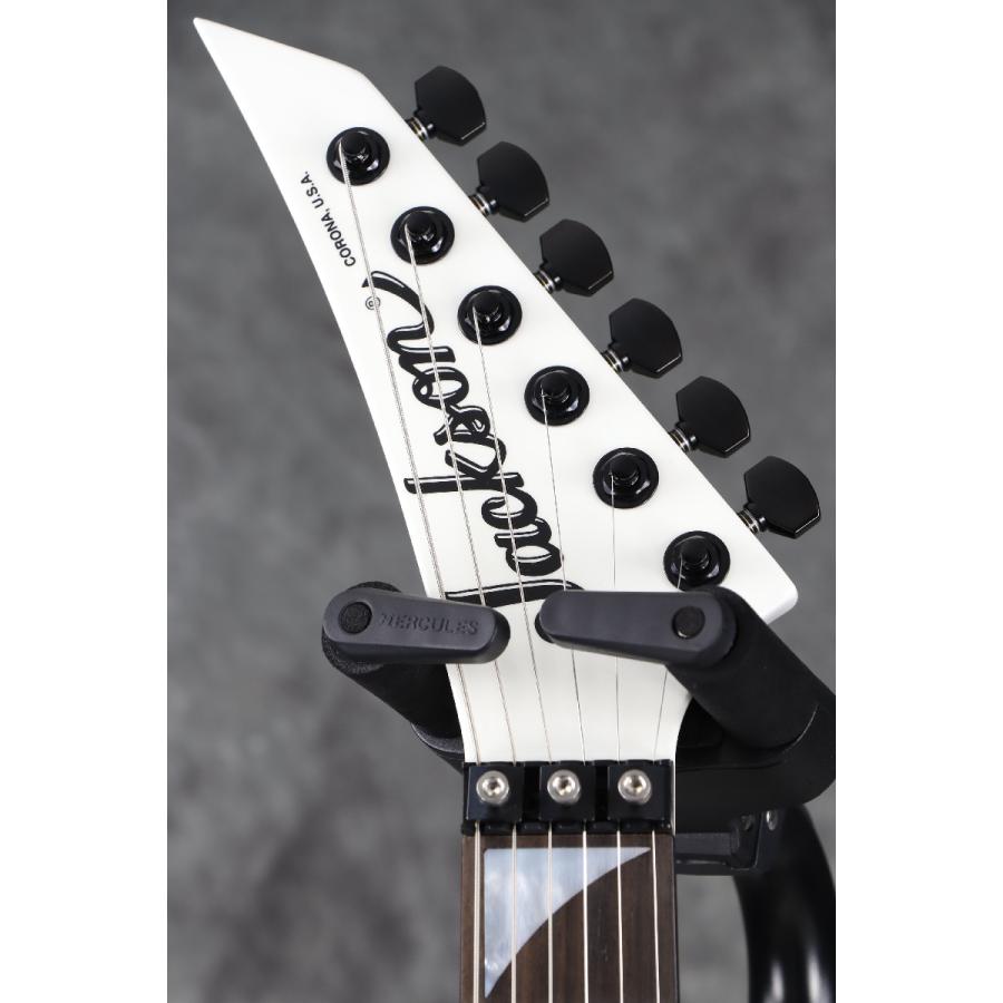 (WEBSHOPクリアランスセール)Jackson USA / American Series Rhoads RR24 Ebony FB Snow White (USA製) (3.51kg)(S/N JAS2502582)(純正特典プレゼント)_6