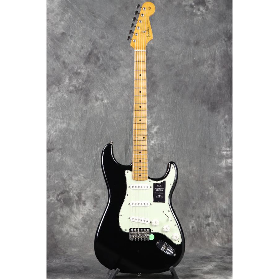 (WEBSHOPクリアランスセール)Fender / Vintera II Road Worn ‘60s Stratocaster Maple Fingerboard Black(3.47kg)(S/N MX25065896)(B級アウトレット特価)_3