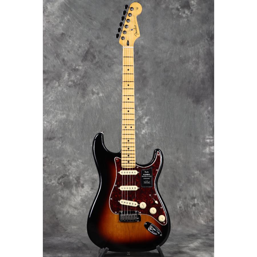 (WEBSHOPクリアランスセール)Fender / Player II Modified Stratocaster Maple Fingerboard 3 Tone Sunburst(3.84kg)(S/N MX24104302)の画像