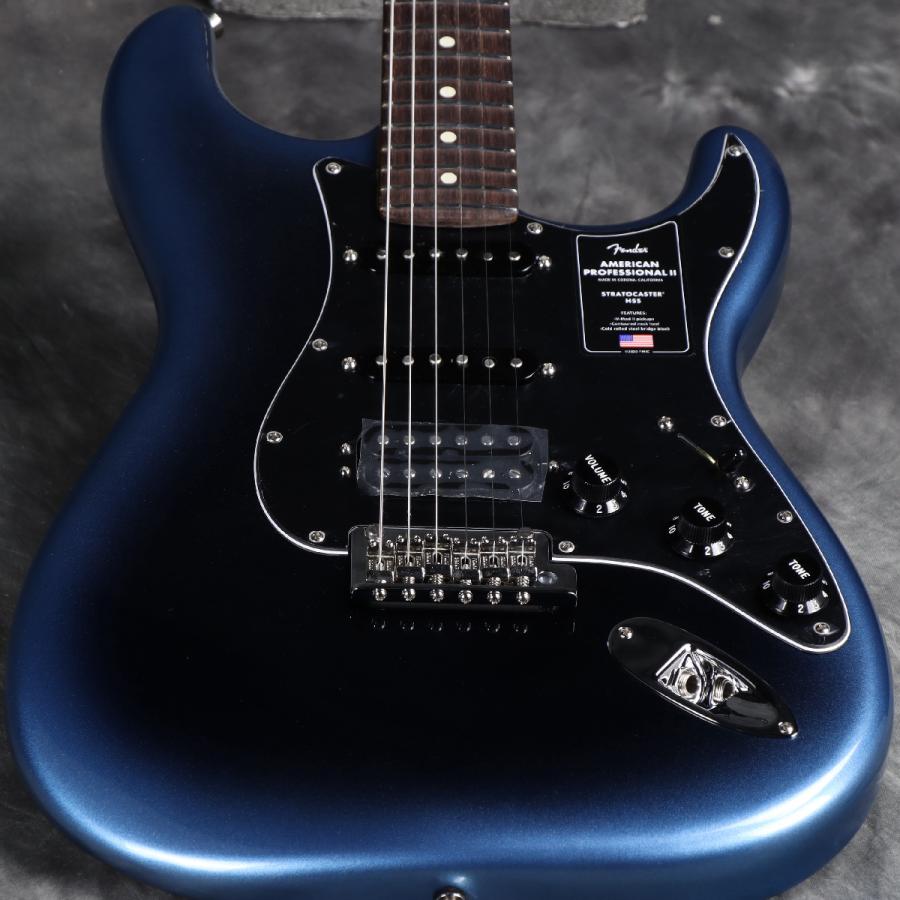 Fender/ American Professional II Stratocaster HSS Rosewood Fingerboard Dark Night フェンダー(3.4kg)(S/N US25048057)(YRK)の画像