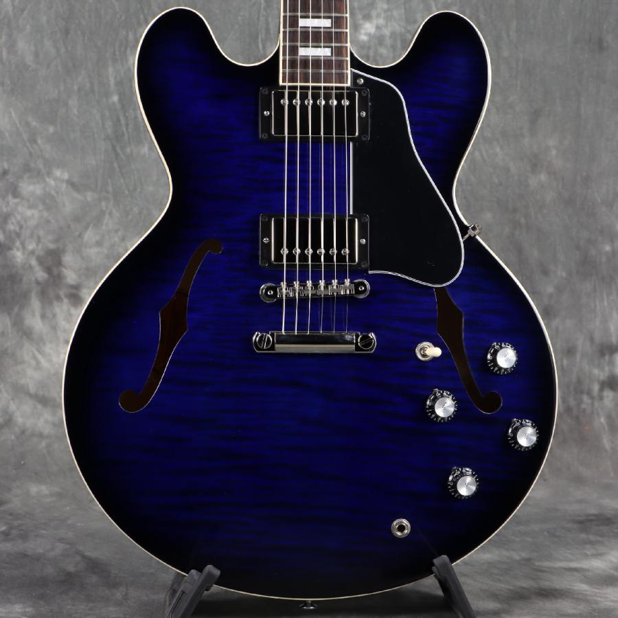 Gibson / ES-335 Figured Deep Ocean Burst ES335 (Custom Color