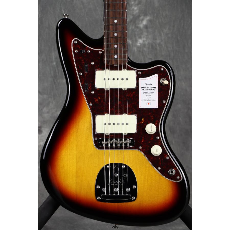 Fender / Made in Japan Traditional 60s Jazzmaster Rosewood Fingerboard 3-Color Sunburst フェンダー(3.27kg)(S/N JD25028415)(YRK)の画像