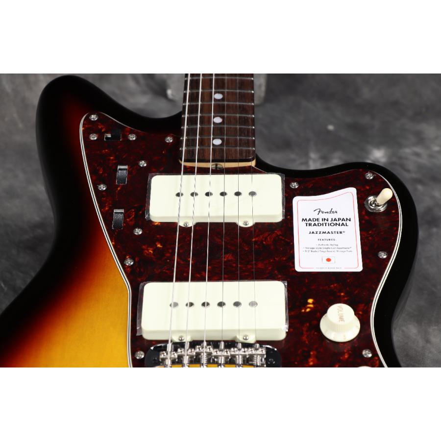 Fender / Made in Japan Traditional 60s Jazzmaster Rosewood Fingerboard 3-Color Sunburst フェンダー(3.27kg)(S/N JD25028415)(YRK)の画像