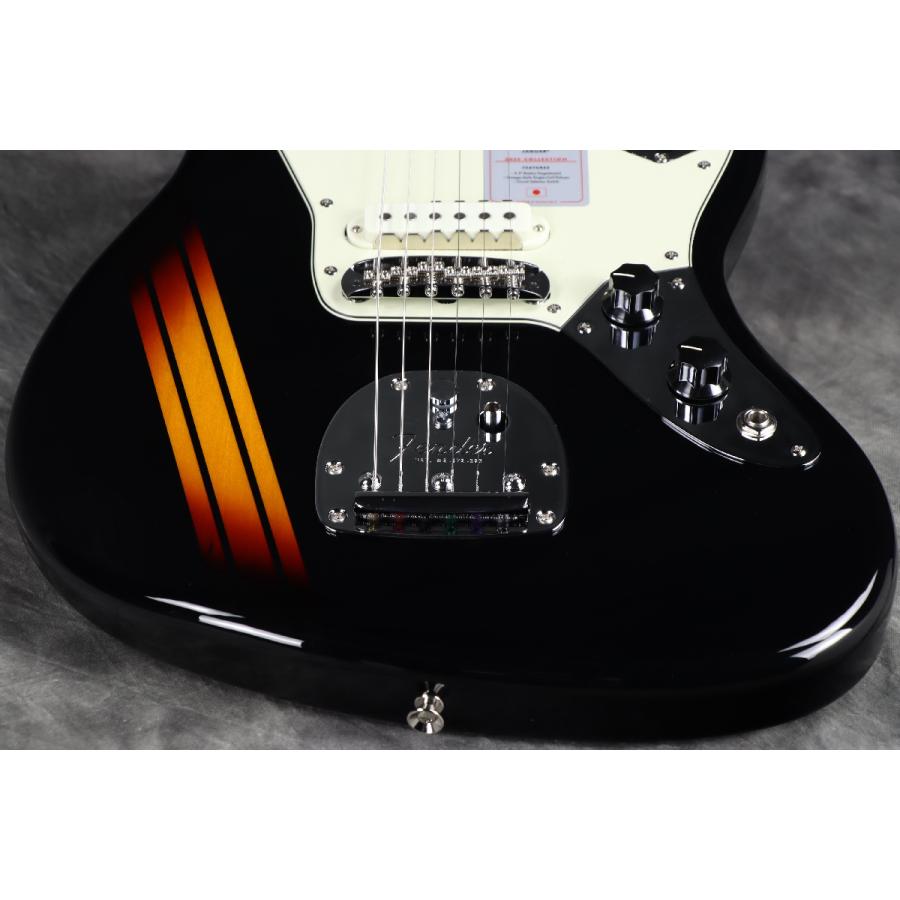 (WEBSHOPクリアランスセール)Fender / MIJ Traditional 2025 Collection 60s Jaguar Rosewood FB Comp Black / 3-Color Sunburst (3.79kg)(S/N JD25010376)の画像