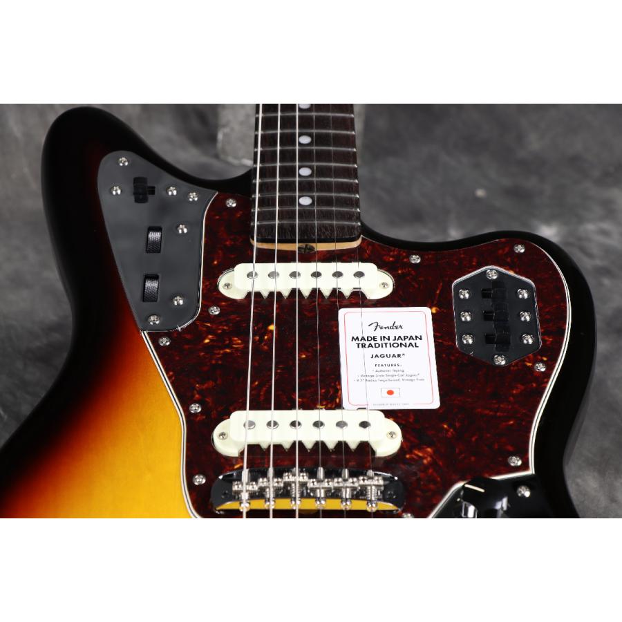 Fender / Made in Japan Traditional 60s Jaguar Rosewood Fingerboard 3-Color Sunburst フェンダー(3.43kg)(S/N JD25027116)(YRK)の画像