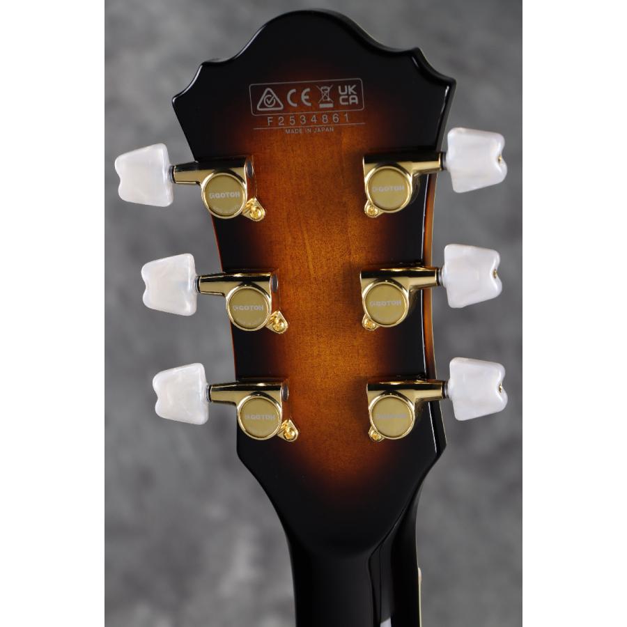 Ibanez / GB10 BS (Brown Sunburst) アイバニーズ フルアコ ジョージ・ベンソン シグネイチャー(日本製)(S/N F2534861)(3.4kg/2025年製)_7