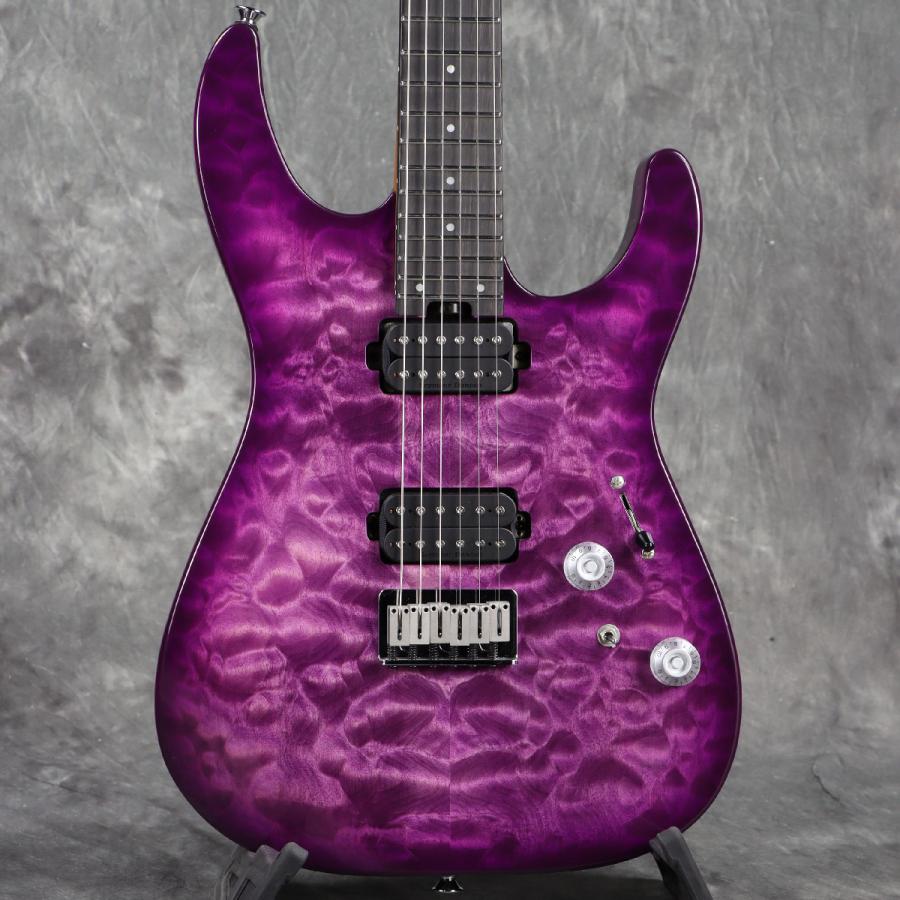 Charvel / Pro-Mod Plus DK24 HH HT EB QM Ebony Fingerboard - Violet