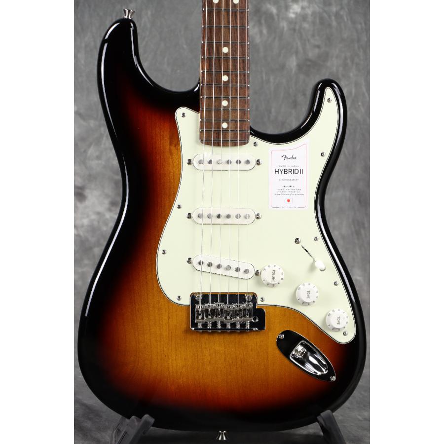 Fender / Made in Japan Hybrid II Stratocaster Rosewood Fingerboard 3-Color Sunburst フェンダー(3.52kg)(S/N JD25027839)(YRK)の画像