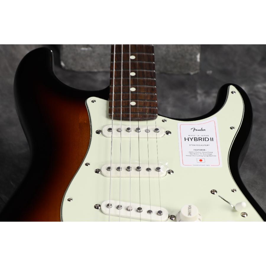 Fender / Made in Japan Hybrid II Stratocaster Rosewood Fingerboard 3-Color Sunburst フェンダー(3.52kg)(S/N JD25027839)(YRK)の画像