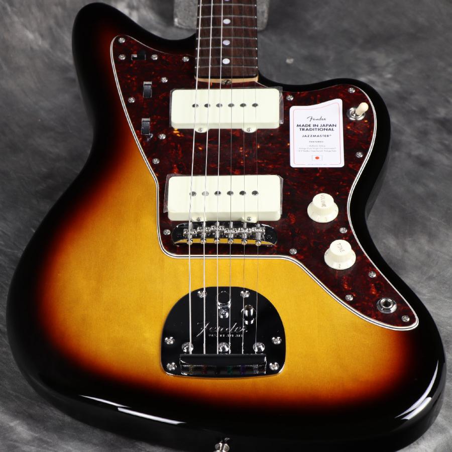 Fender / Made in Japan Traditional 60s Jazzmaster Rosewood Fingerboard 3-Color Sunburst(3.42kg)(S/N JD25028431)(YRK)の画像