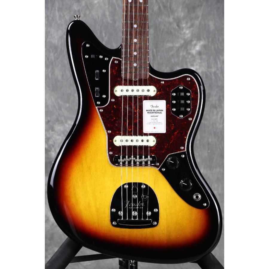 Fender / Made in Japan Traditional 60s Jaguar Rosewood Fingerboard 3-Color Sunburst フェンダー(3.9kg)(S/N JD25032740)(YRK)の画像
