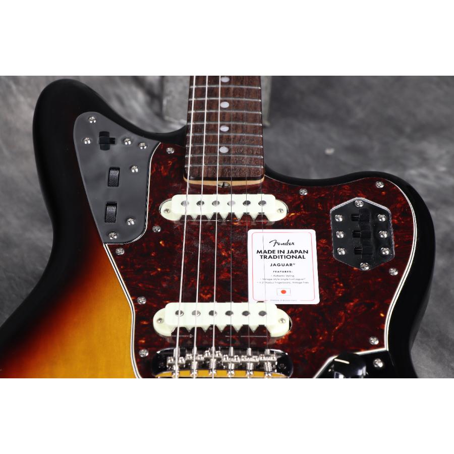 Fender / Made in Japan Traditional 60s Jaguar Rosewood Fingerboard 3-Color Sunburst フェンダー(3.9kg)(S/N JD25032740)(YRK)の画像