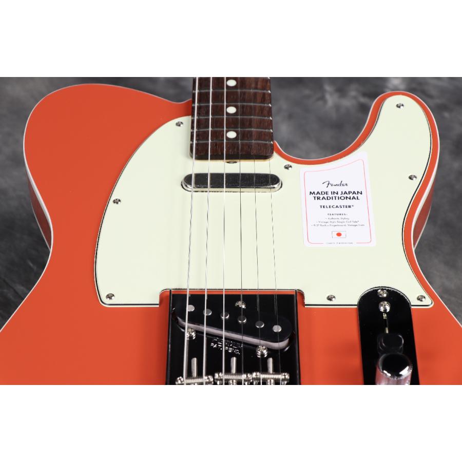 Fender / Made in Japan Traditional 60s Telecaster Custom Rosewood Fingerboard Fiesta Red フェンダー (25年3月追加モデル)(3.67kg)(S/N JD25031381)(YRK)の画像