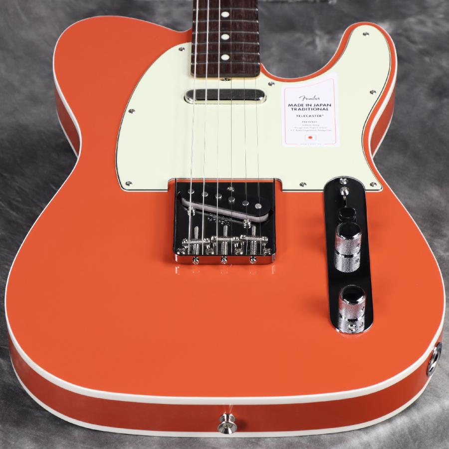 Fender / Made in Japan Traditional 60s Telecaster Custom Rosewood Fingerboard Fiesta Red フェンダー (25年3月追加モデル)(3.32kg)(S/N JD26001657)(YRK)の画像