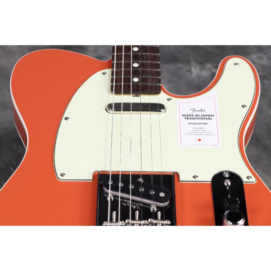 Fender / Made in Japan Traditional 60s Telecaster Custom Rosewood Fingerboard Fiesta Red フェンダー (25年3月追加モデル)(3.32kg)(S/N JD26001657)(YRK)の画像