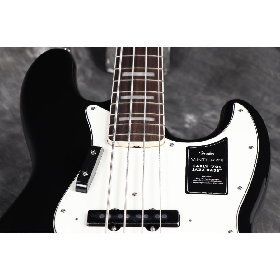 Fender / Vintera III Early '70s Jazz Bass Rosewood Fingerboard Black フェンダー(4.25kg)(S/N MX26011722)(YRK)