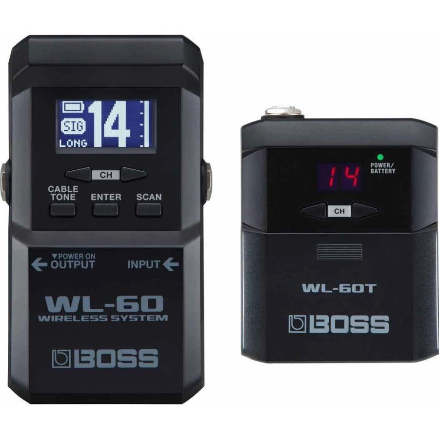 (箱ボロ新品アウトレット特価)BOSS / WL-60 Wireless System ギター ワイヤレスシステム ペダル型ワイヤレス WL60 ボス(YRK)