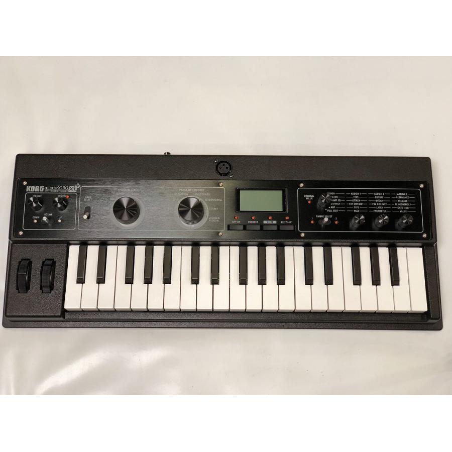 KORG コルグ / microKORG XL+ シンセサイザー(再生品特価 KORG コルグ / microKORG XL+ シンセサイザー(再生品特価