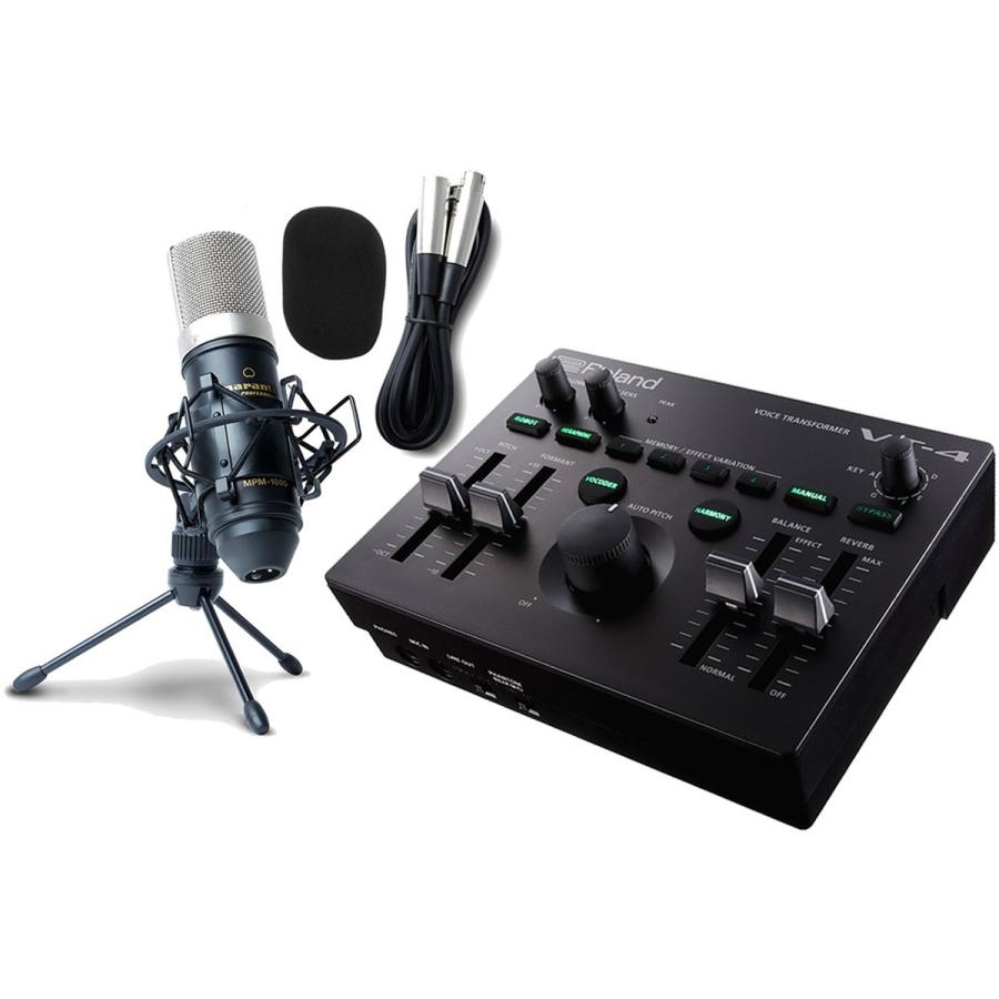 好評 Roland ローランド Vt 4 コンデンサーマイクセット Voice Transformer ボイストランスフォーマー Aira Vt4 Yrk 受賞店舗 Spiritnmore Com