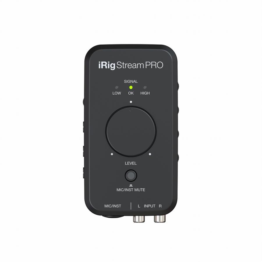 公式買蔵 IK Multimedia / iRig Stream Pro 4イン/2アウト ストリーミング・オーディオインターフェイス(お取り寄せ商品)