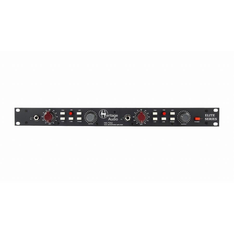 Heritage Audio / HA73X2 Elite デュアルチャンネル・マイクプリアンプ