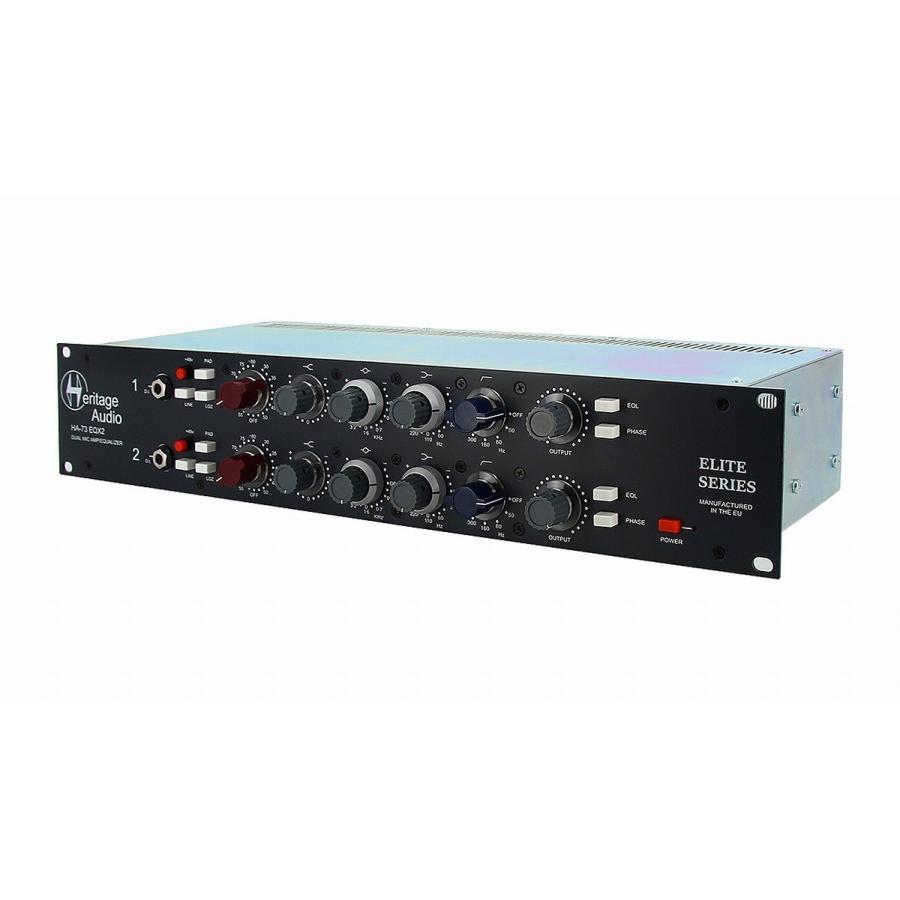 Heritage Audio / HA73EQX2 Elite デュアルチャンネル・マイクプリ/EQ(お取り寄せ商品)