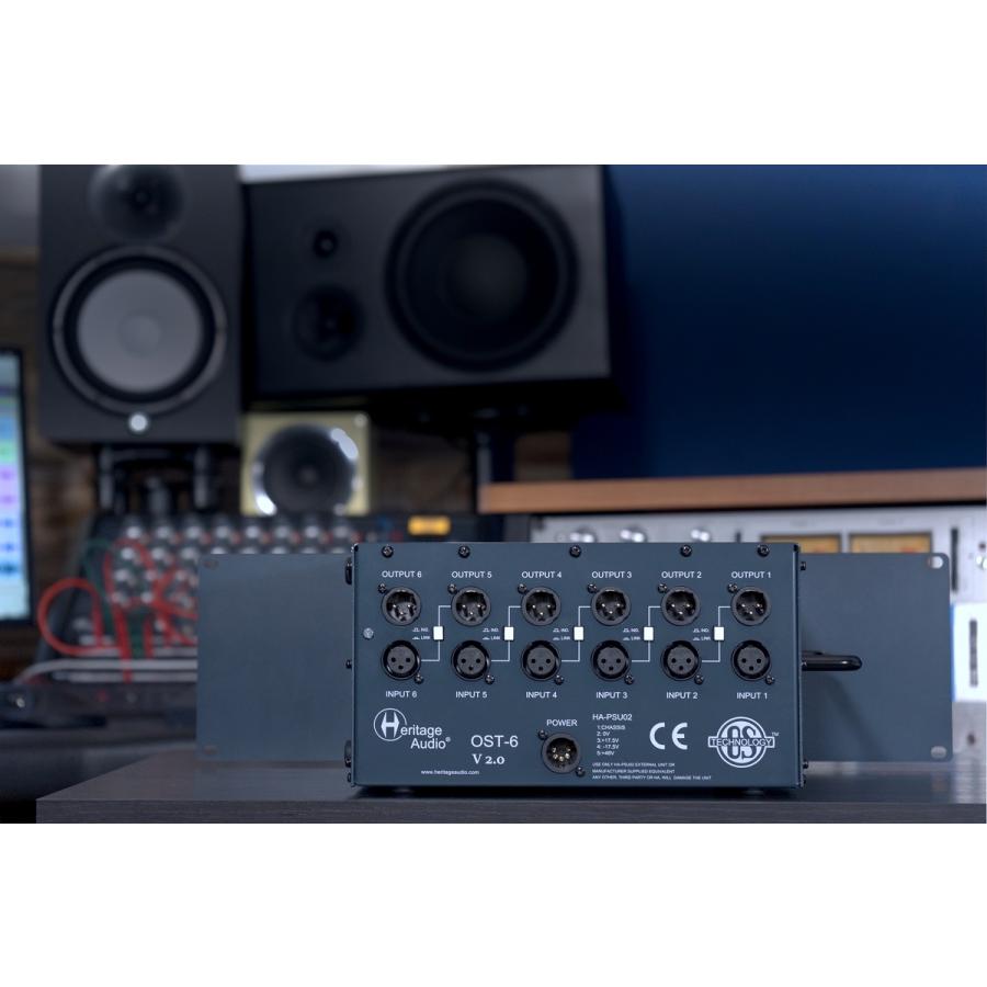 む*た様 Heritage Audio OST-6 500-Series ケース Amazon | Heritage Audio/OST-6 V2.0 500シリーズ用電源ラック