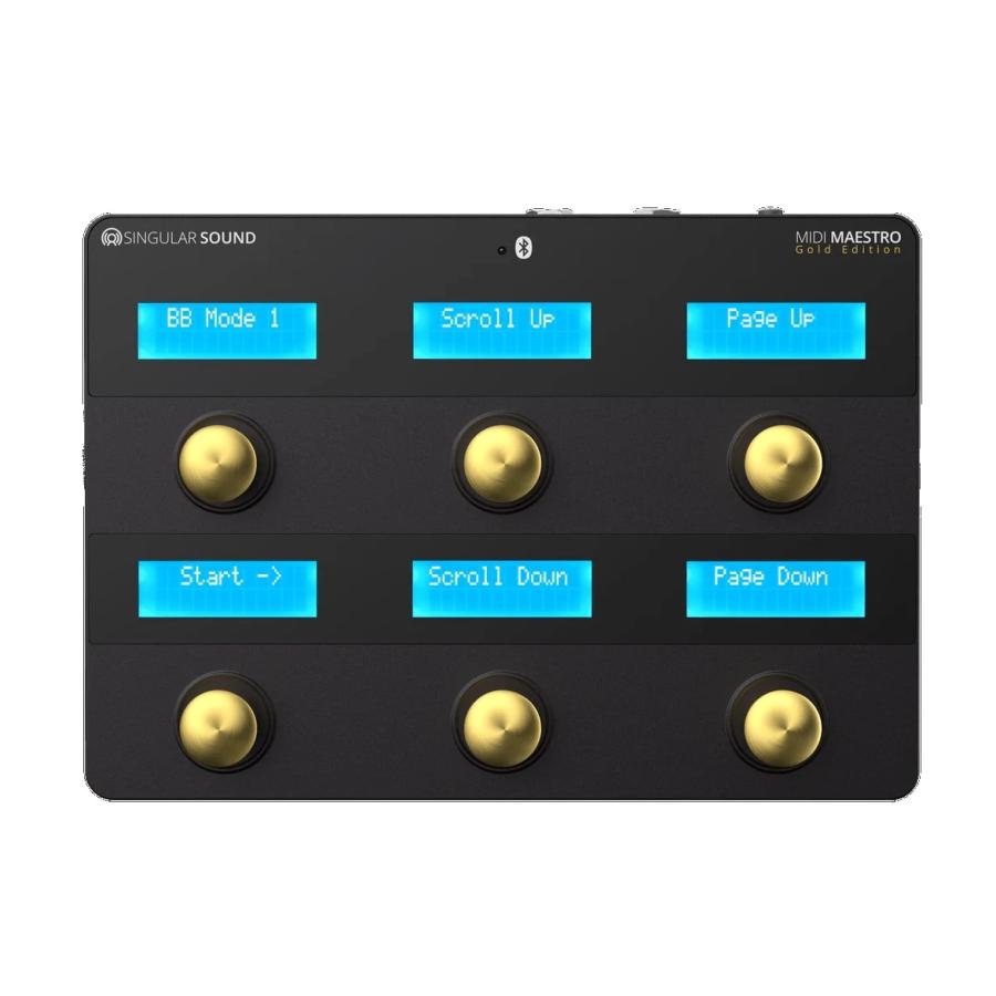 セール品)Singular Sound / MIDI MAESTRO Gold Edition 拡張MIDIペダル