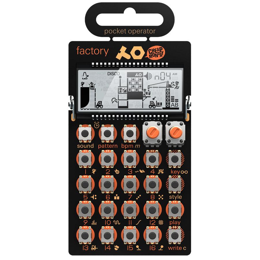 Teenage Engineering / POCKET OPERATOR PO-16 factory メロディ