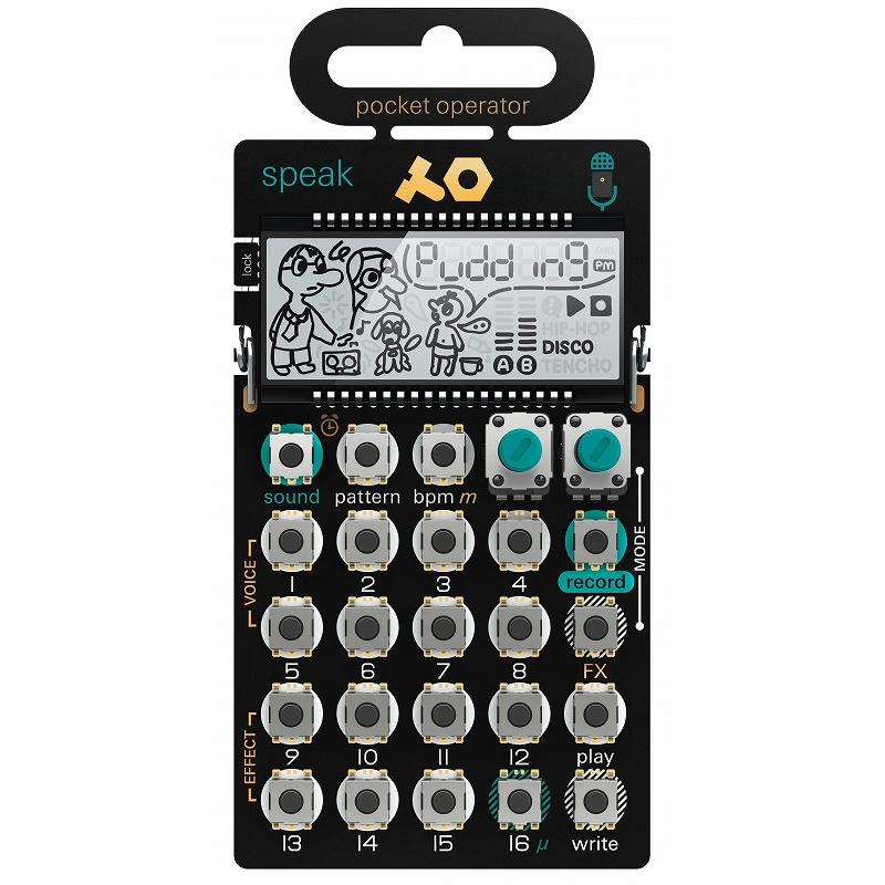 PO-35 speak 未使用に近い ハンガー・スタンド付き Teenage Engineering / POCKET OPERATOR PO-35 speak ボーカル