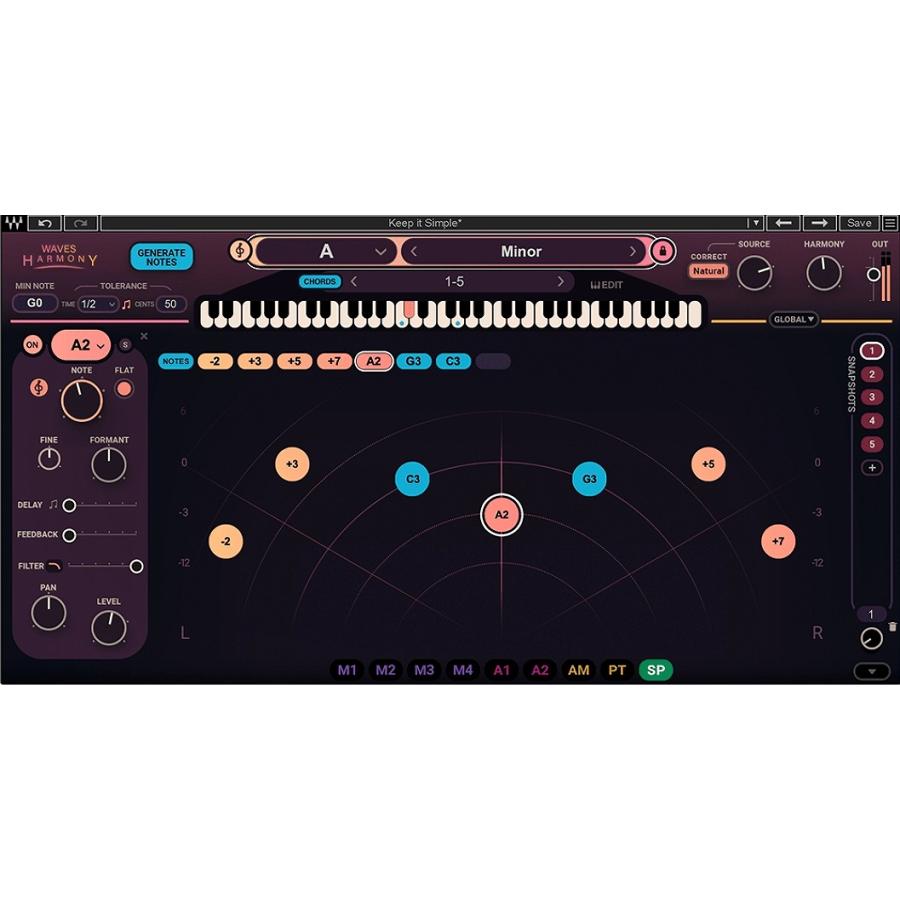 Waves ウェーブス Harmony リアルタイム ヴォーカル ハーモニー ダウンロード版メール納品 代引不可 イシバシ楽器 通販 Paypayモール