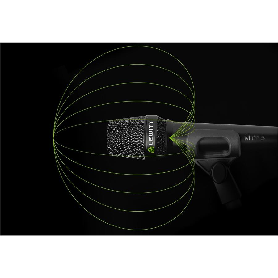 LEWITT MTP 5 ダイナミックマイク スイッチなしモデル LEWITT