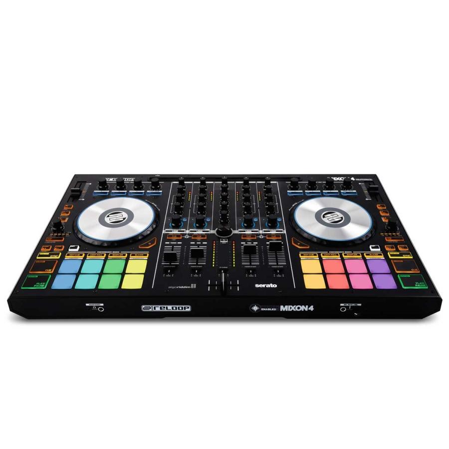 Reloop リループ / MIXON4 ミックスオンフォー DJコントローラー(お 