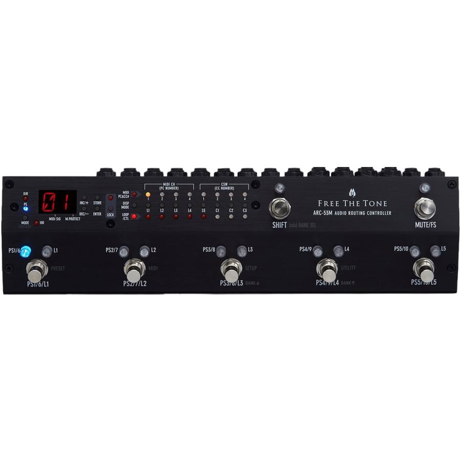 Free The Tone / ARC-53M Black Audio Routing Controller フリーザ