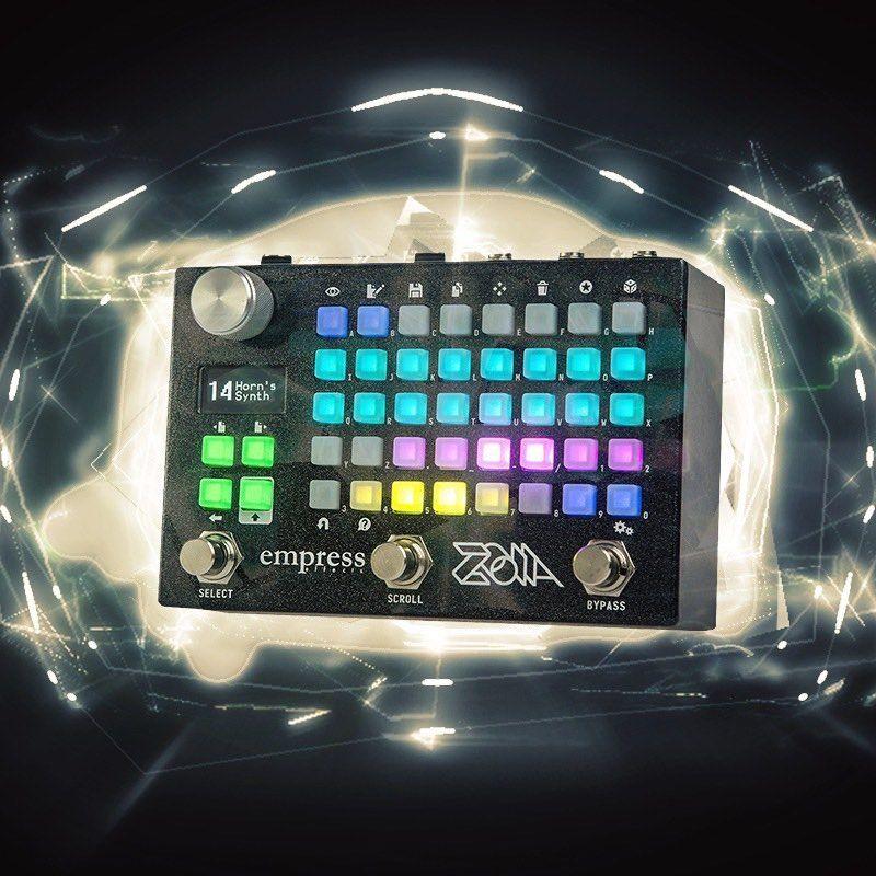Empress Effects / ZOIA modular pedal systemy エンプレス モジュラー