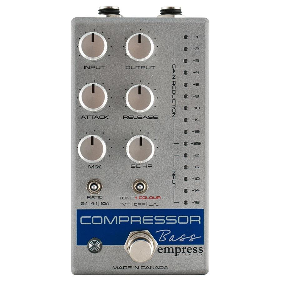 Empress Effects / Bass Compressor Silver for ベース用