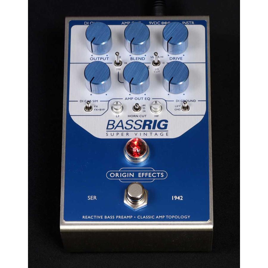 ORIGIN EFFECTS / BassRIG Super Vintage ベース プリアンプ ベース用プリアンプ｜ishibashi｜04