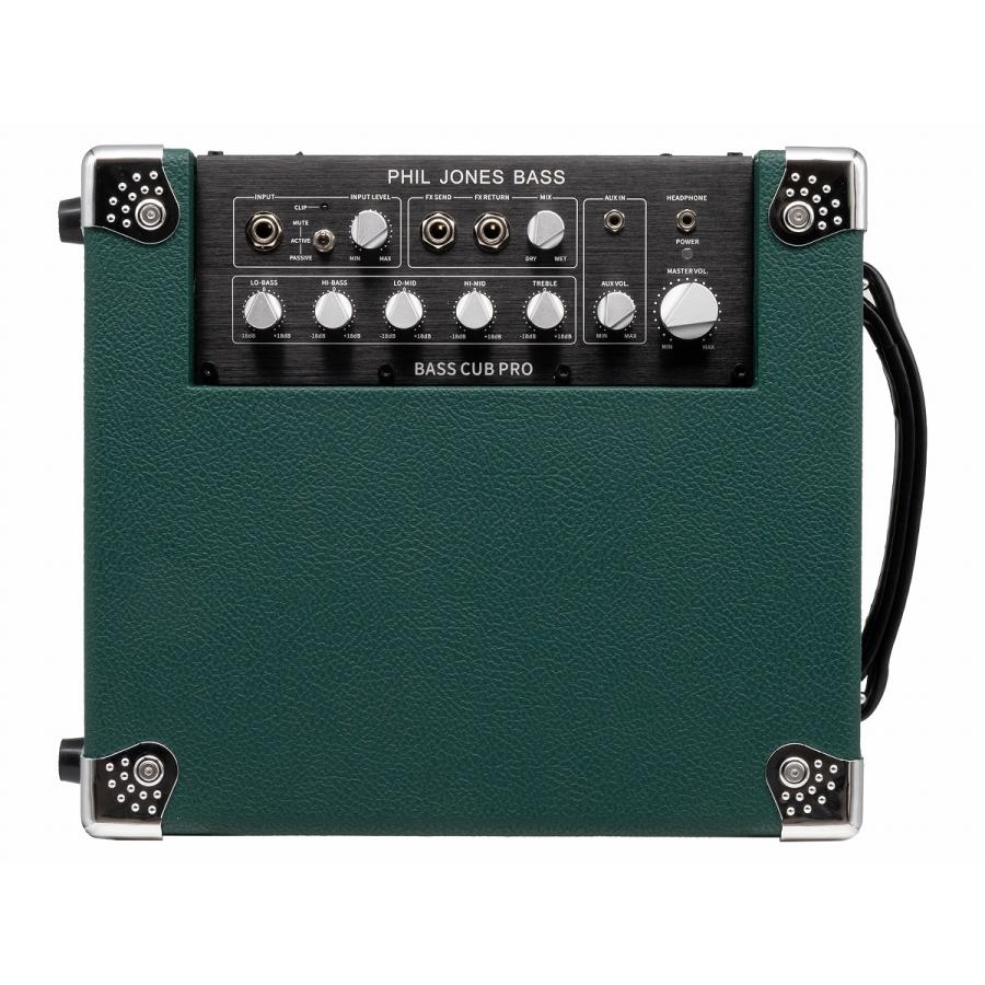 Jones Bass (PJB) / BASS CUB PRO Forest Green ベースコンボアンプ 【ヘッド】 フィル・ジョーンズ(アースカラー2025年限定モデル)(YRK)