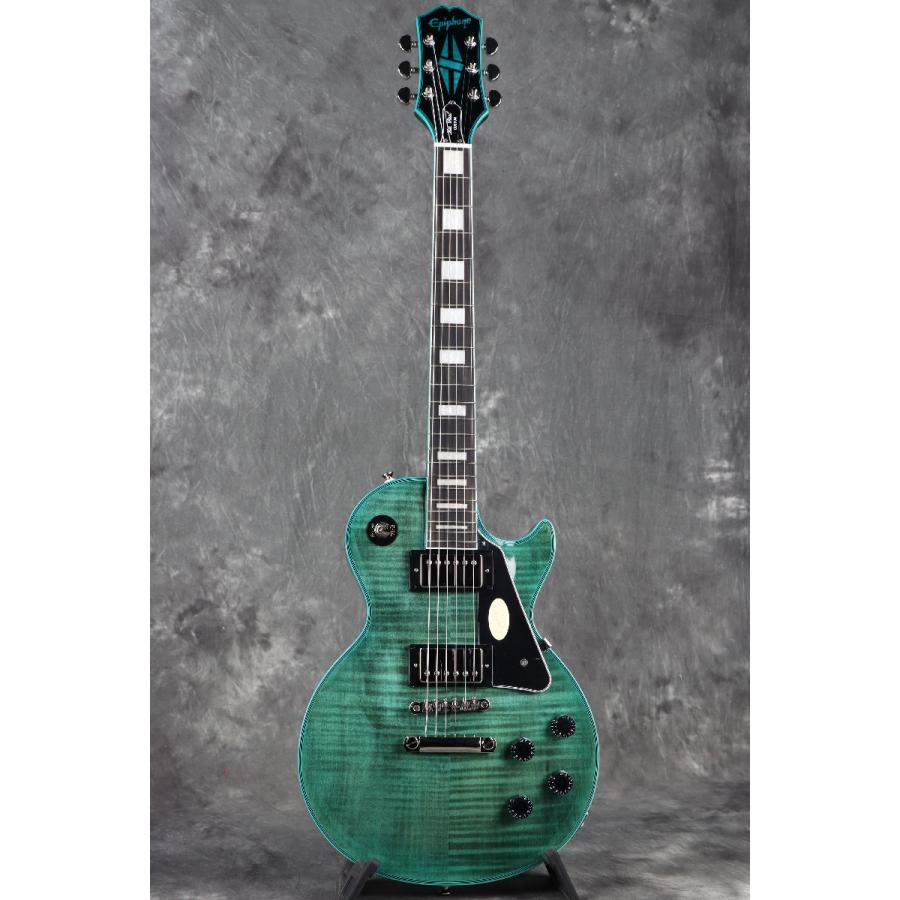 Epiphone / Inspired by Gibson Les Paul Custom Widow Peacock