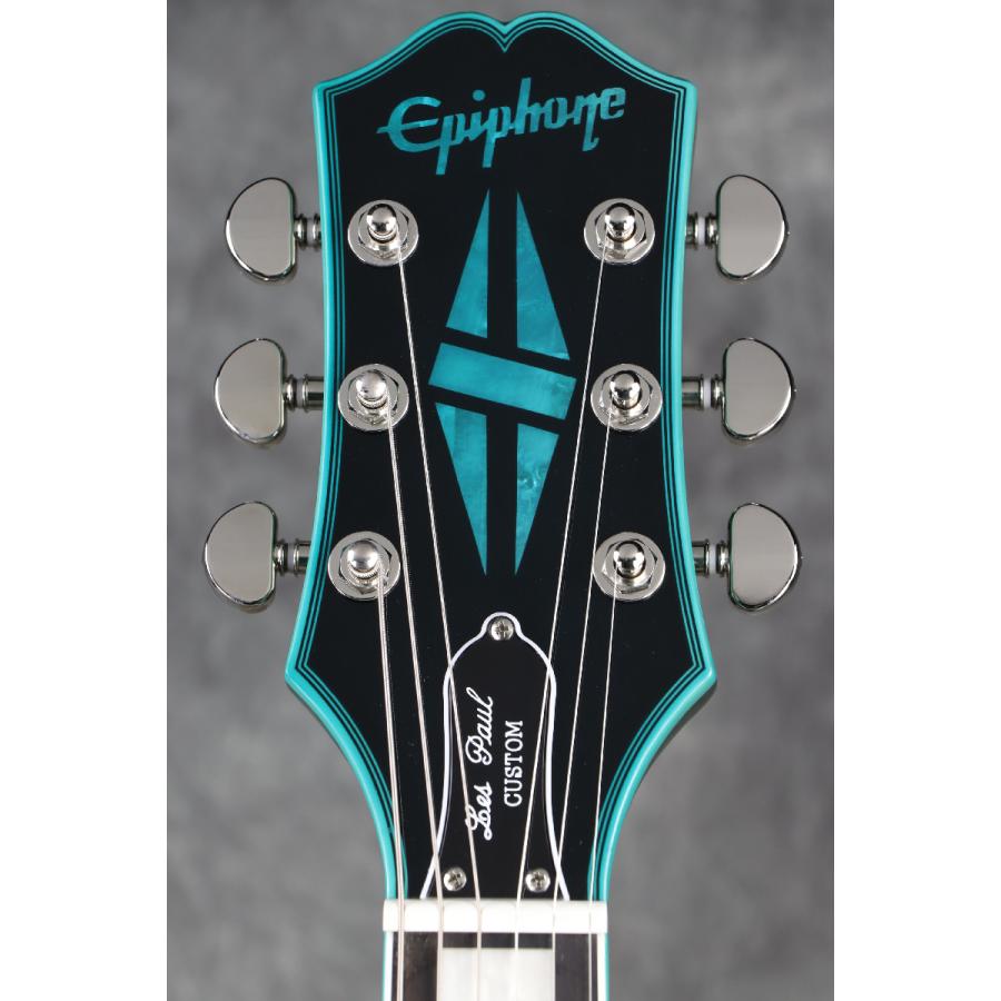 Epiphone / Inspired by Gibson Les Paul Custom Widow Peacock