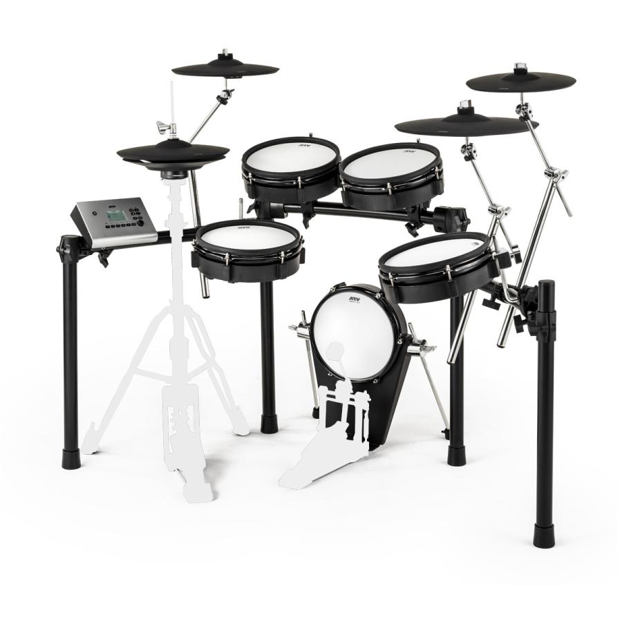 ATV / EXS-3CY 3シンバルモデル ハイハットスタンドとキックペダル別売