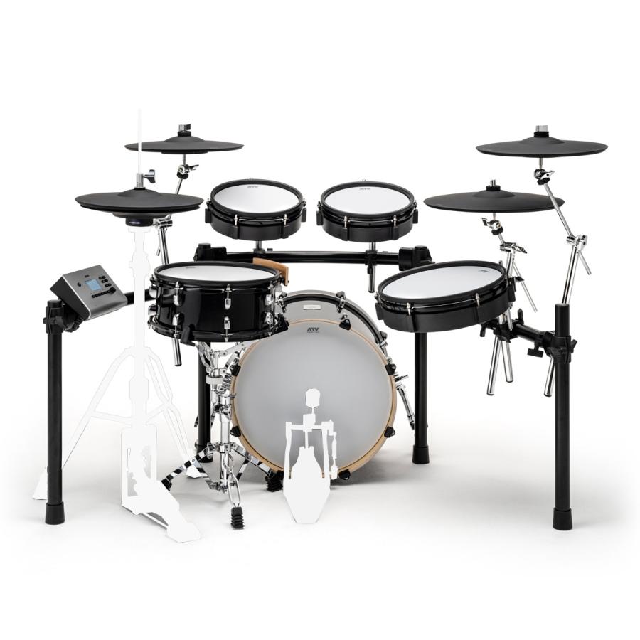 ATV / EXS-5SK artist 電子ドラム (ハイハットスタンドとキックペダル  